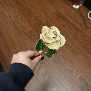 24k gold rose